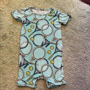 Posh Peanut Tennis Shortie Romper Onesie